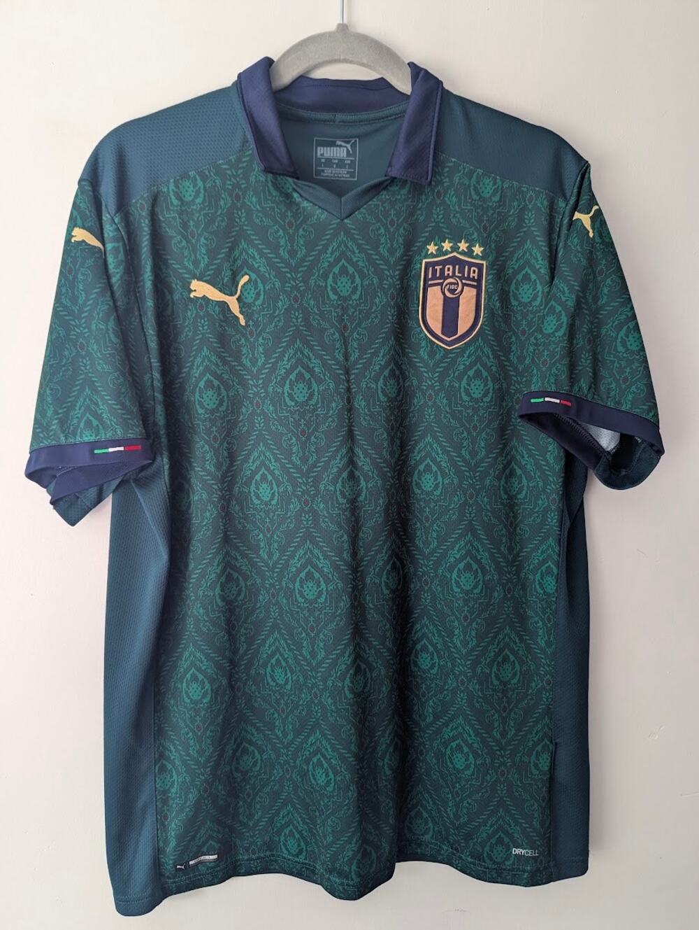 Italy 2019 Renaissance Third Jersey Large Puma Rare Italia Shirt